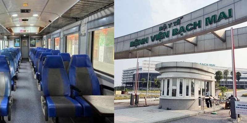 Đường sắt Việt Nam vận hành chuyến tàu chuyên biệt phục vụ y bác sĩ Bệnh viện Bạch Mai